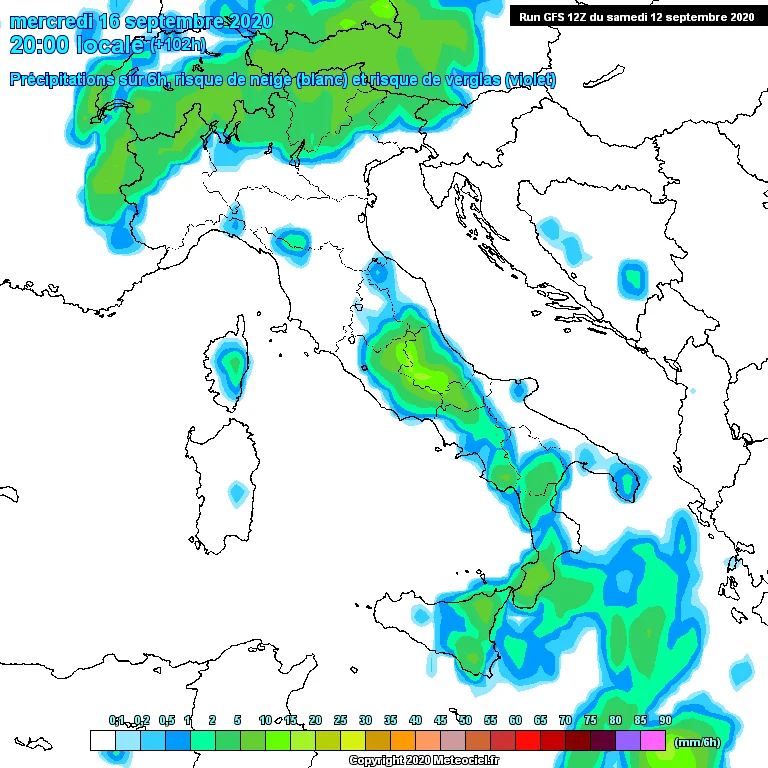 Previsioni meteo in Abruzzo dal 13 al 19 Settembre 2020