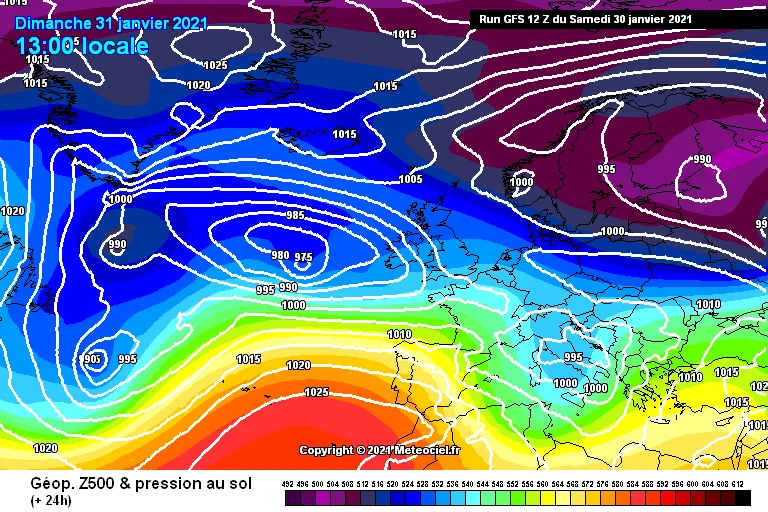 Previsioni meteo in Abruzzo dal 31 Gennaio al 6 Febbraio 2021