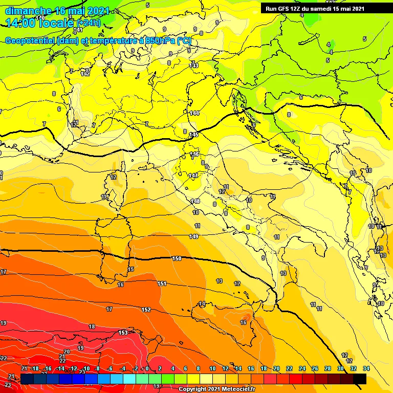 Previsioni meteo in Abruzzo dal 16 al 22 Maggio 2021