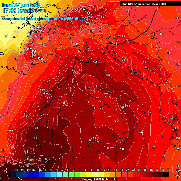 Previsioni settimana meteo in Abruzzo dal 26 Giugno al 2 Luglio 2022