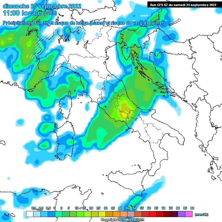 Previsioni meteo in Abruzzo dal 25 Settembre al 1 Ottobre 2022