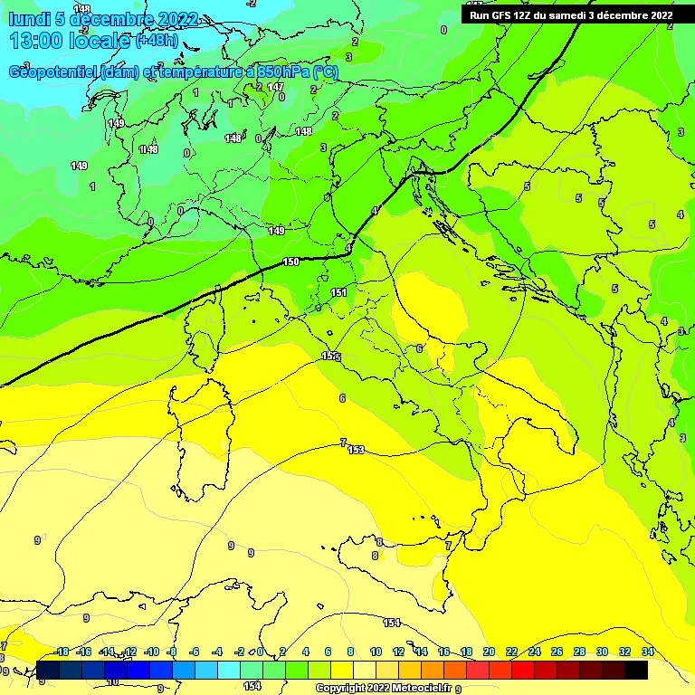Previsioni meteo in Abruzzo dal 4 al 10 Dicembre 2022