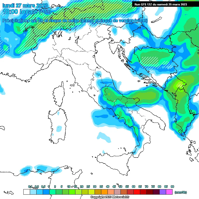 Meteo settimanale in Abruzzo dal 26 Marzo al 1 Aprile 2023