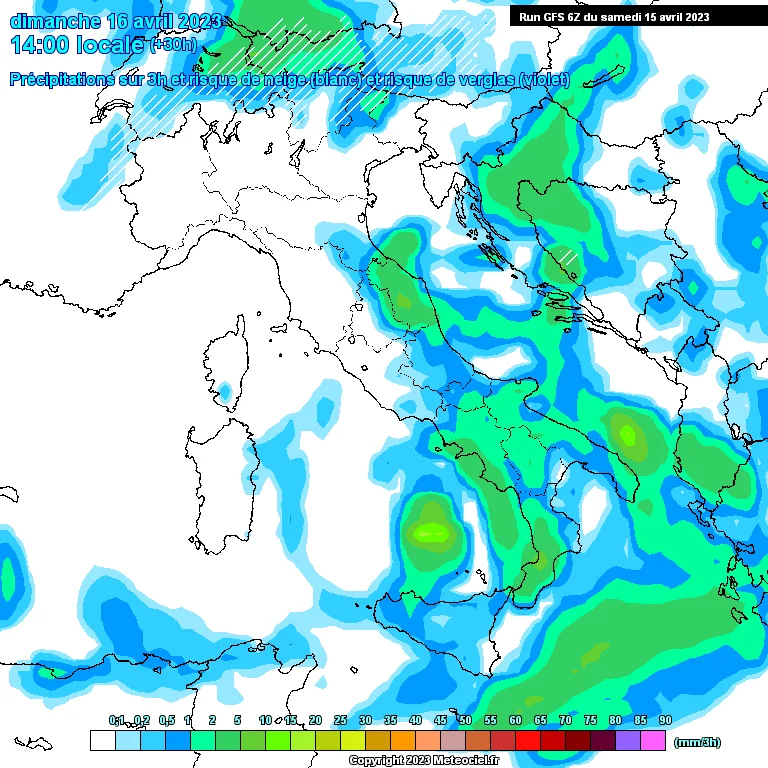 Previsioni meteo settimanali in Abruzzo dal 16 al 22 Aprile 2023