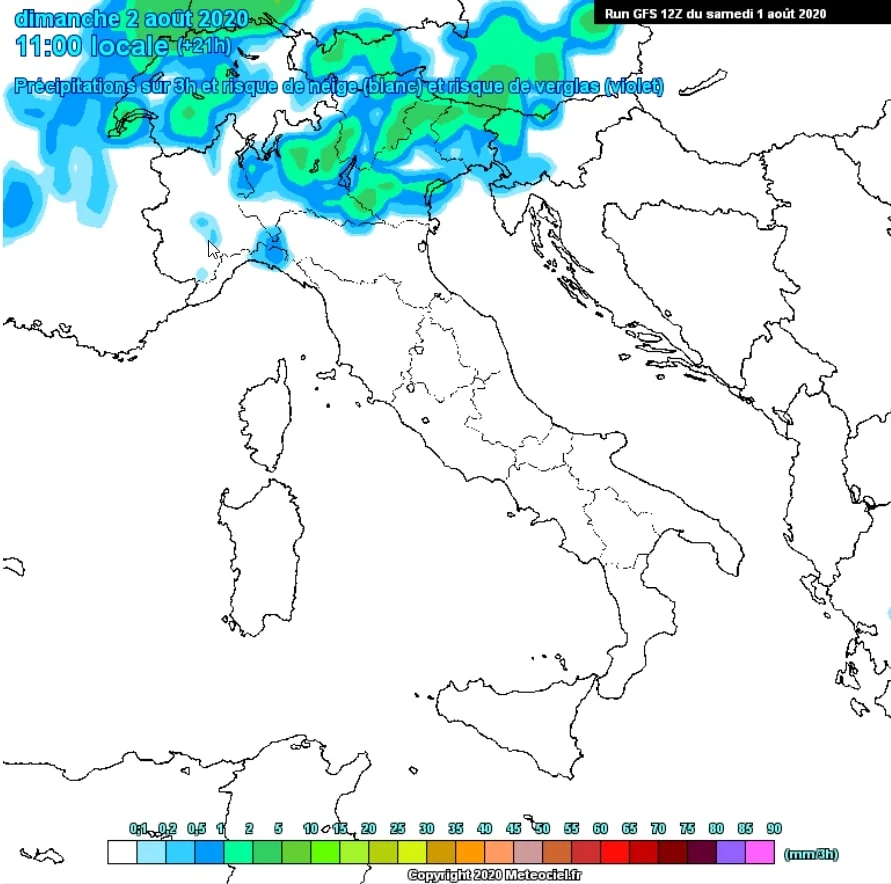 Previsioni meteo in Abruzzo dal 2 al 8 Agosto 2020