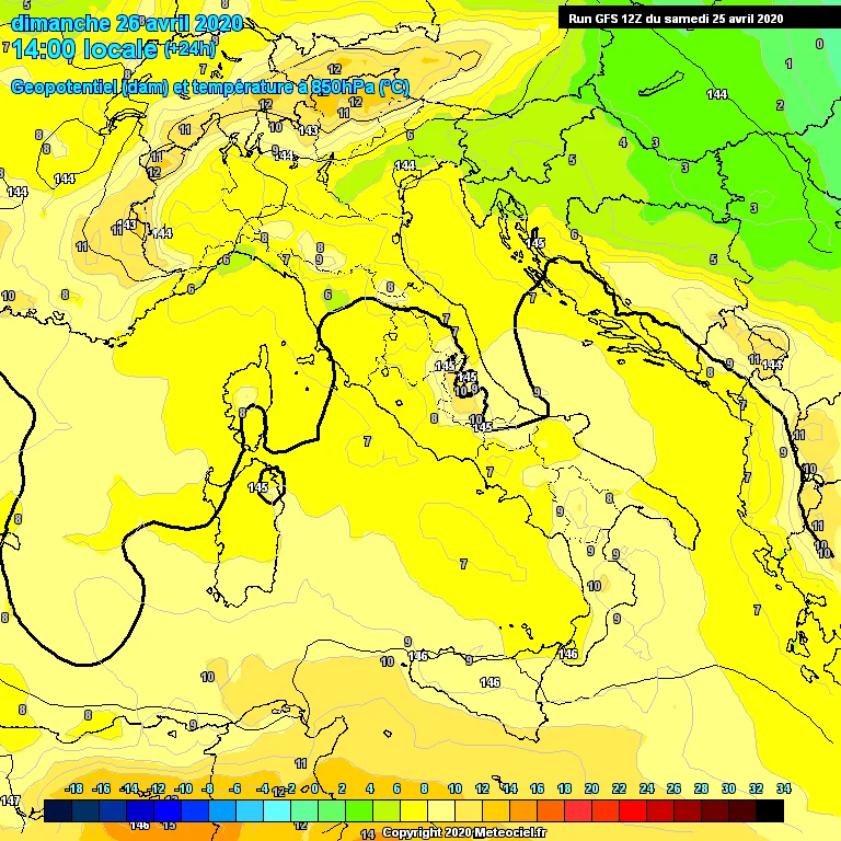 Previsioni meteo: 7 giorni in Abruzzo dal 26 Aprile al 2 Maggio 2020