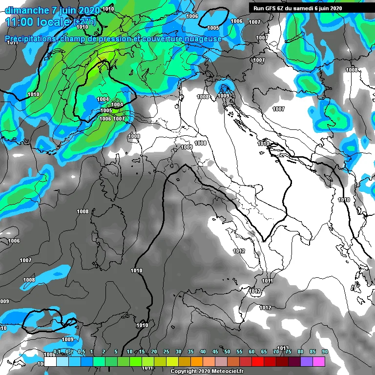 Previsioni meteo in Abruzzo dal 7 al 13 giugno 2020