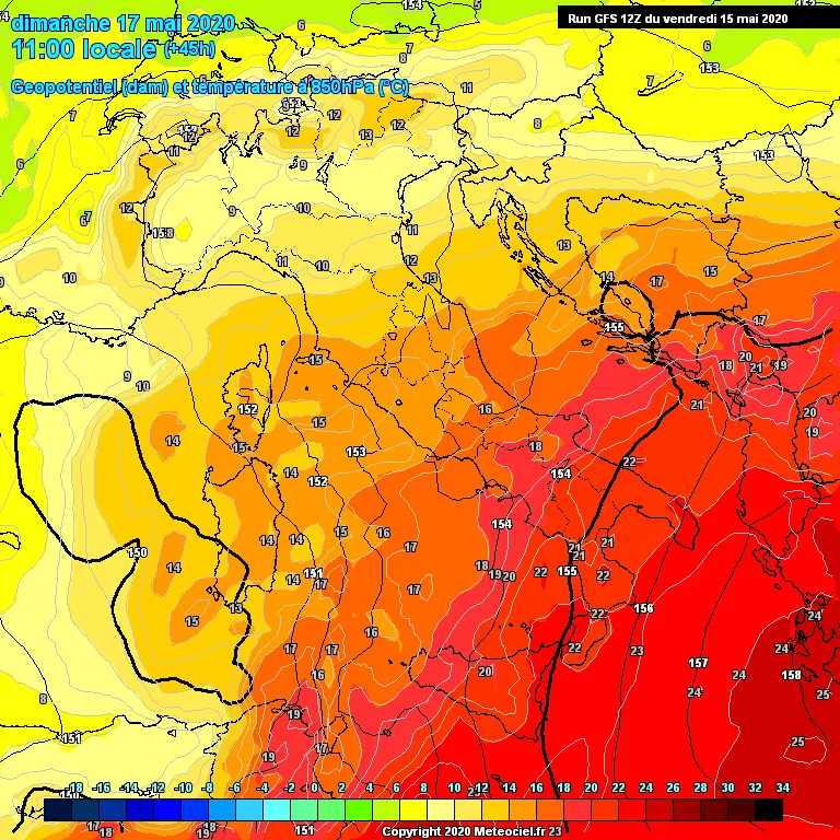 Previsioni meteo: 7 giorni in Abruzzo dal 16 al 22 Maggio 2020