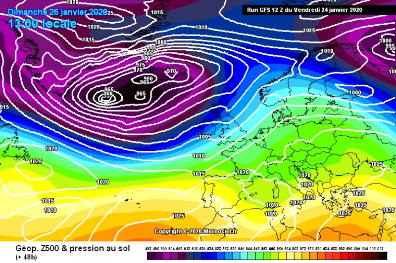 Previsioni meteo: 7 giorni in Abruzzo dal 25 al 31 Gennaio 2020