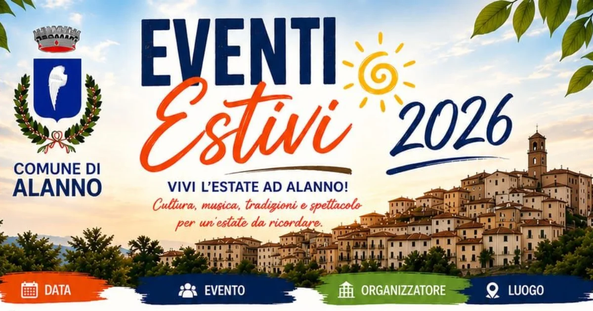 Alanno (PE) - Eventi Estivi 2026