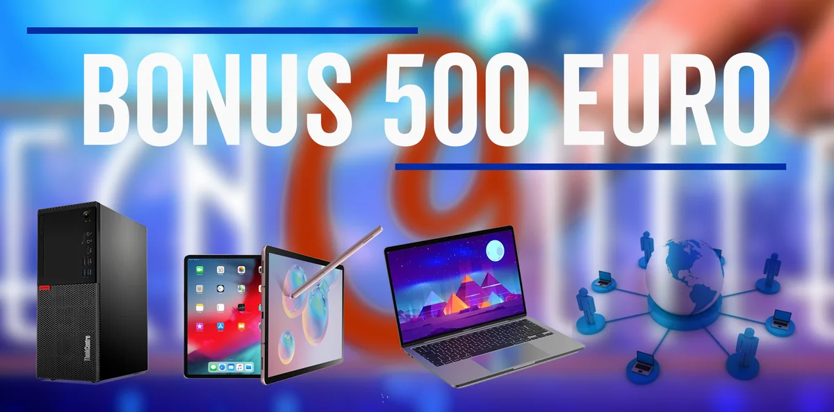 Bonus 500 euro per PC e Internet alle famiglie