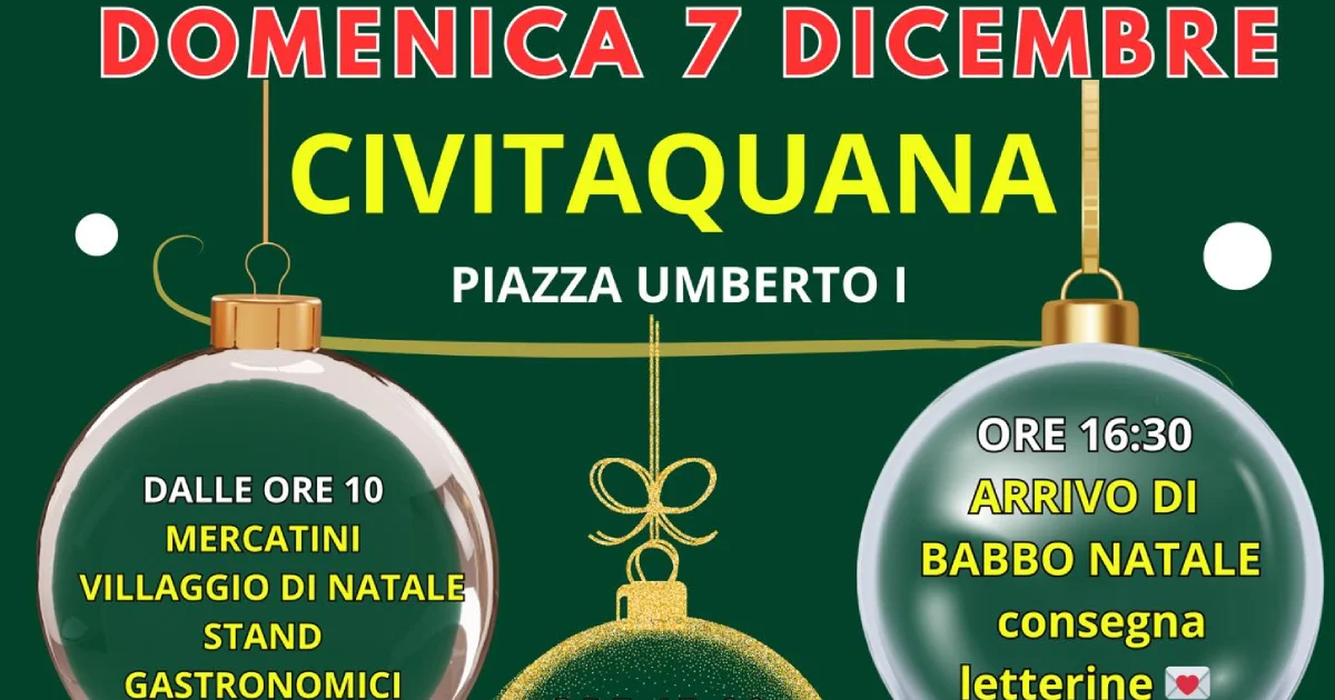 Civitaquana (PE) - Aspettando il Natale