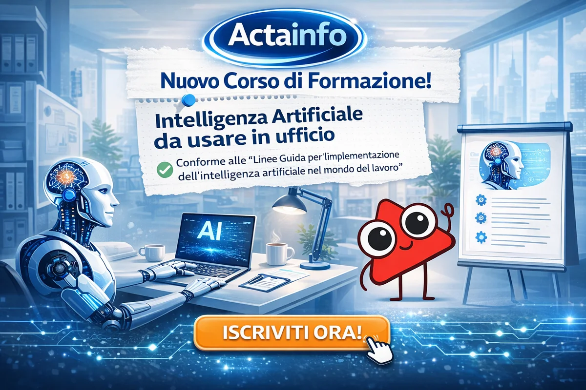 Corso AI: Intelligenza Artificiale in Ufficio