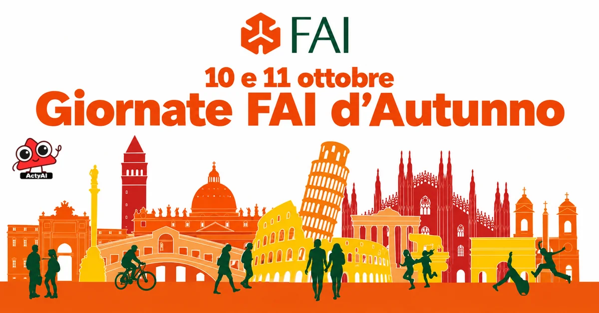 Tornano le giornate FAI d’Autunno in Abruzzo il 10 e 11 ottobre 2026