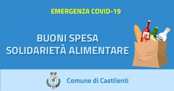 Castilenti - Riaprono i termini per richiedere il bonus alimentare