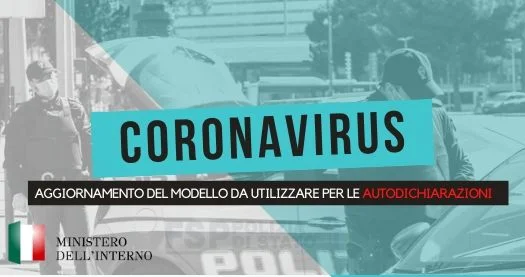 Castel Castagna - Modello di autocertificazione COVID 19 per la circolazione ottobre 2020