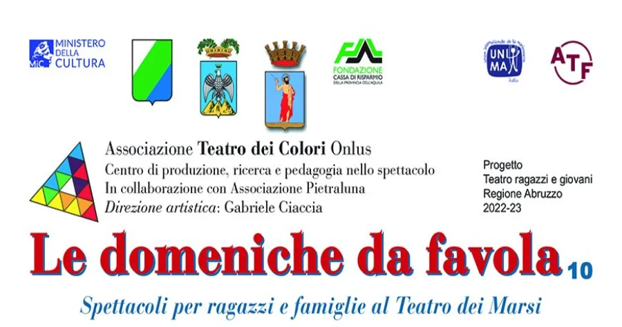 Le Domeniche da Favola - Spettacoli per ragazzi e famiglie - Avezzano