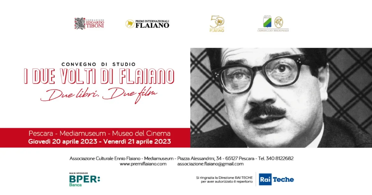 Pescara - “I due volti di Flaiano” Convegno di studio e proiezioni film