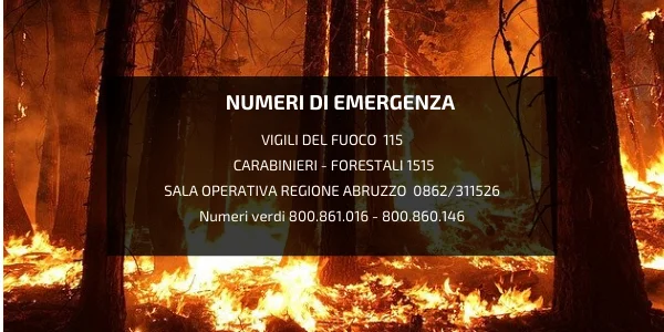 Castel Castagna - Campagna antincendio boschivo
