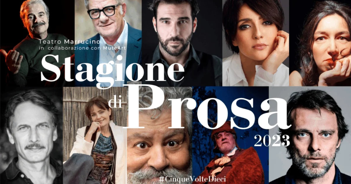 Stagione di Prosa 2023 al Teatro Marrucino di Chieti