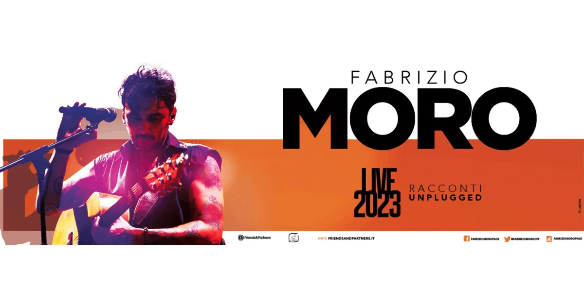 Pescara PE - Fabrizio Moro in concerto “Racconti Unplugged”