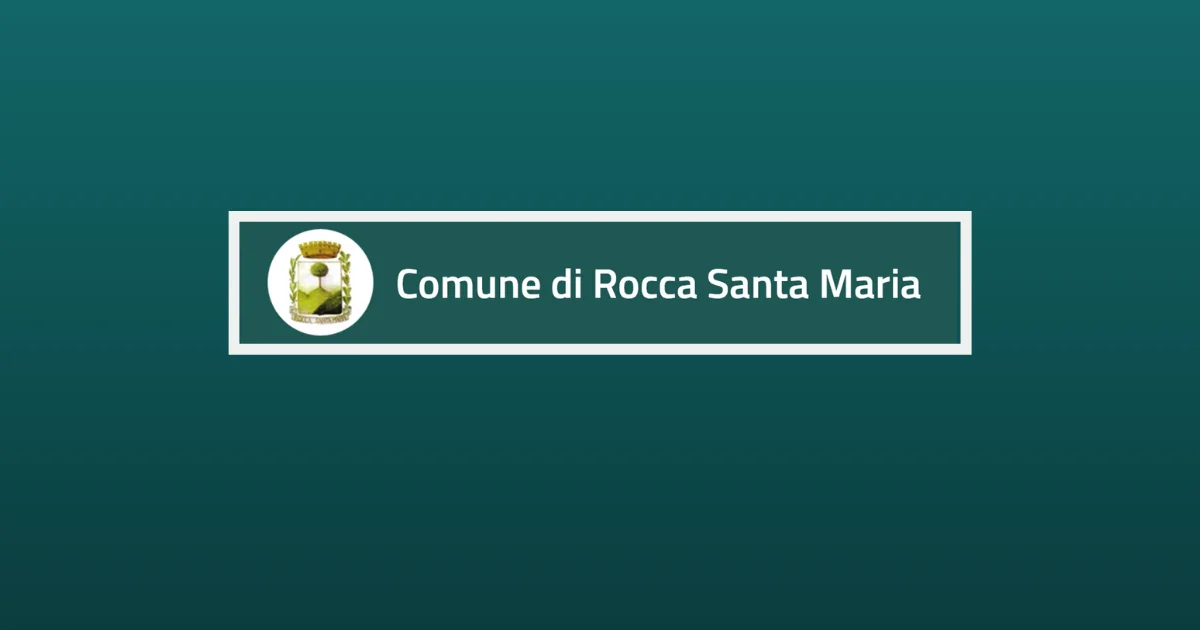 Rocca Santa Maria - Come accedere ai contributi per danni per eventi meteo avversi di gennaio 2017