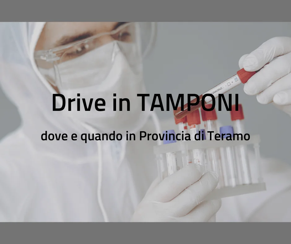 Cortino - Drive in test per l'esecuzione di tamponi per la ricerca del SARS-COV-2 dove e quando nella Provincia