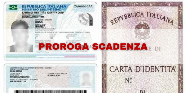 Castiglione Messer Raimondo - Proroga validità della Carta d'identità